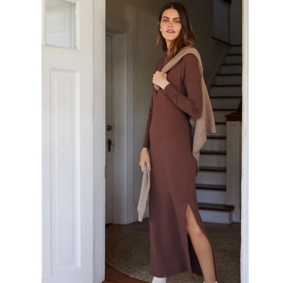 - Daily Practice by Anthropologie Slim V-Neck Dress Size s - Picture 2 of 9